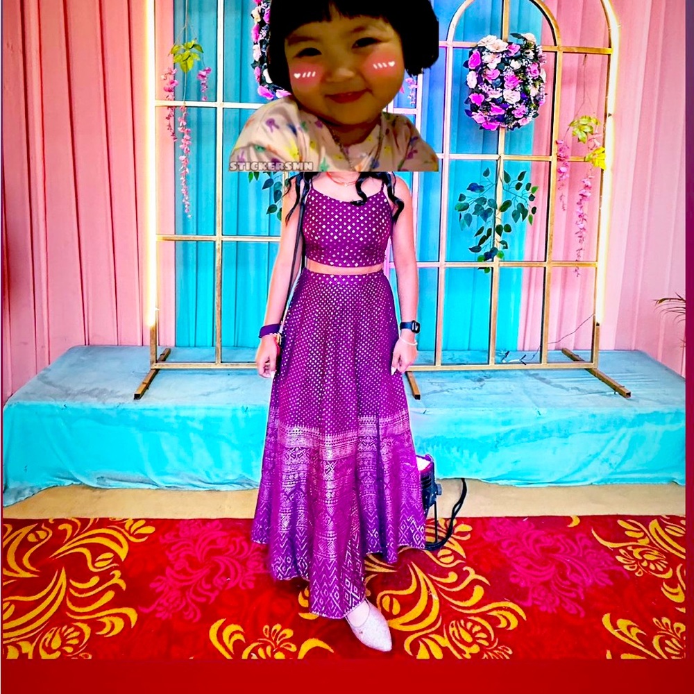Choli without dupatta blouse and chaniya